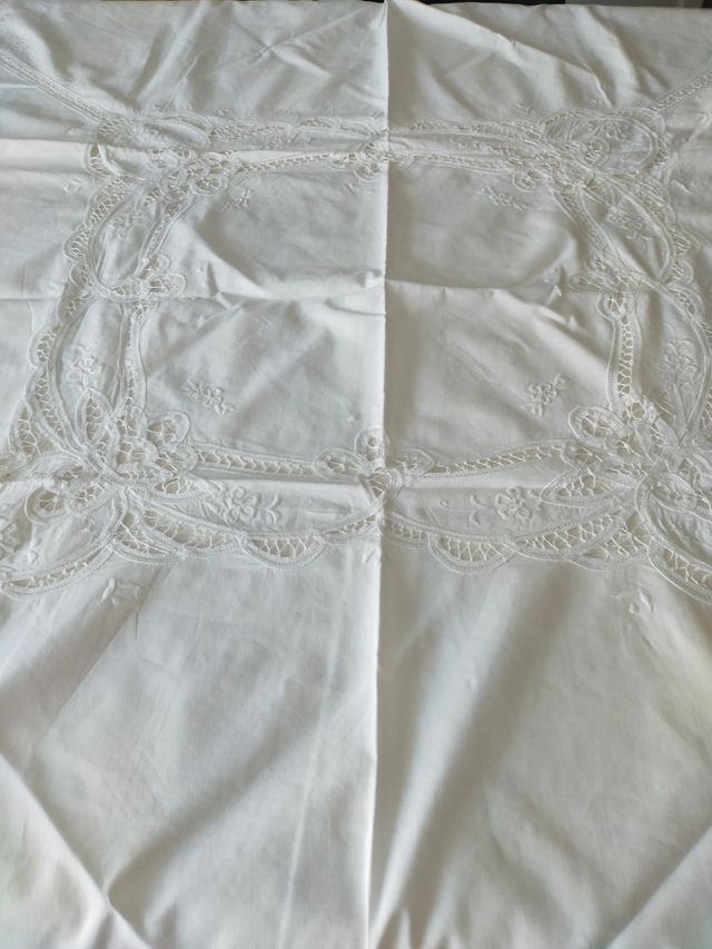 Mantelería blanca