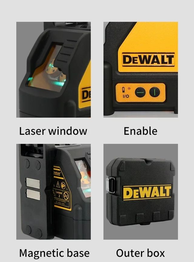 Nivel láser Dewalt 2 líneas