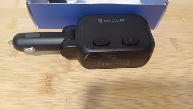 Cargador coche SYNCWIRE - 2 puertos USB