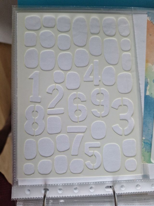 Stencil All&Create #132 Números