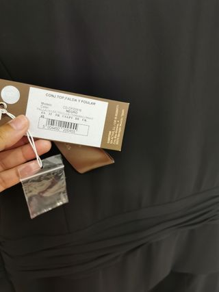 LIQUIDACION! Vestido CABOTINE negro T52
