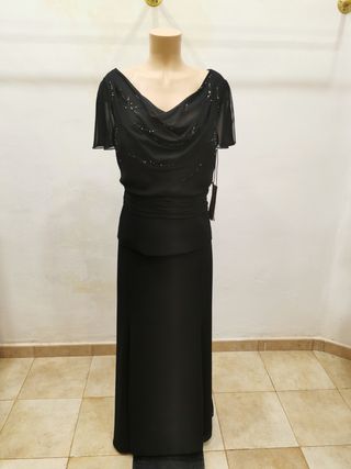 LIQUIDACION! Vestido CABOTINE negro T52