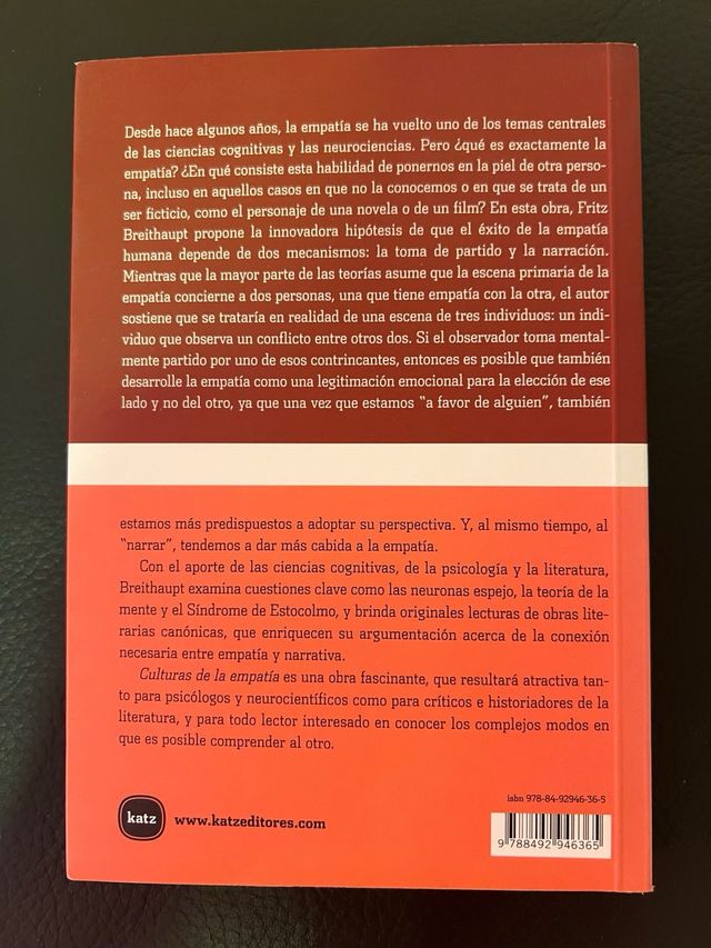 Las neuronas espejo: Empatía, neuropolítica, au...