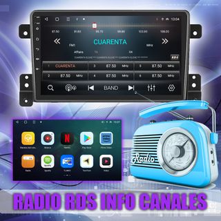 PANTALLA GPS SUZUKI GRAND VITARA 2005-2017 CARPLAY