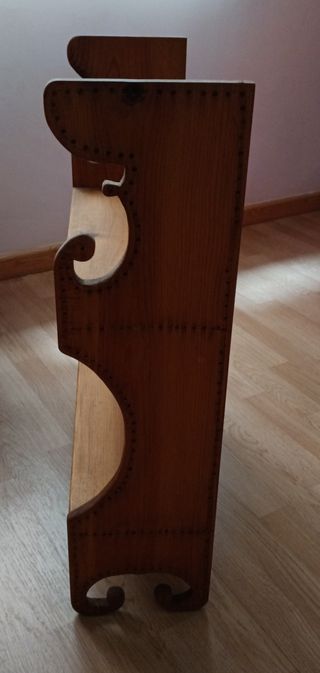 Estantería madera 2 baldas