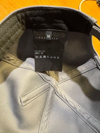 Gorra Prada Luna Rossa - Gris/Roja