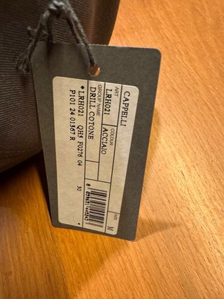 Gorra Prada Luna Rossa - Gris/Roja