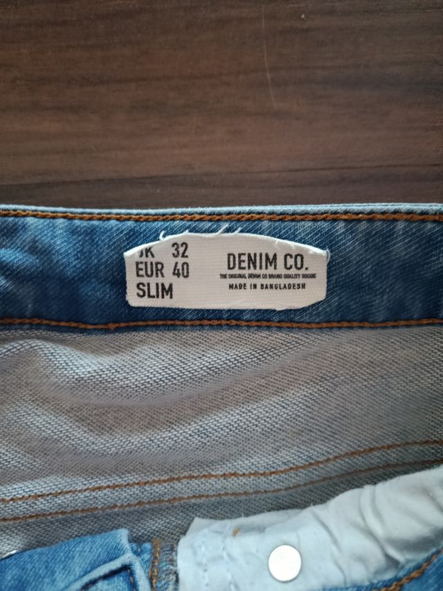 Shorts vaqueros hombre - M