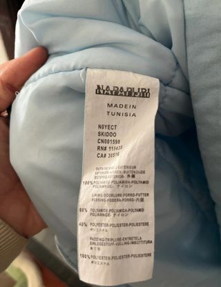Chaqueta Napapijri Skidoo azul claro