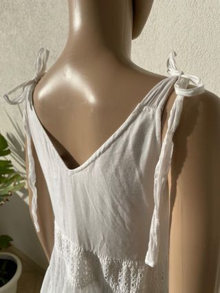 Vestito bianco romantico taglia M