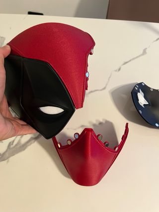 Maschera cosplay Deadpool wolverine