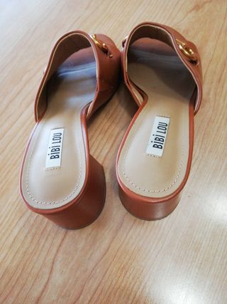 Zuecos BIBI LOU marrones