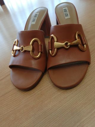 Zuecos BIBI LOU marrones