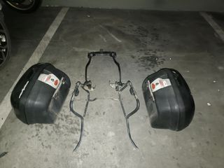 Maletas laterales Fz6 S2 + soporte