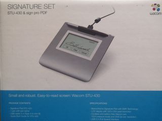 Wacom STU-430: Tableta LCD