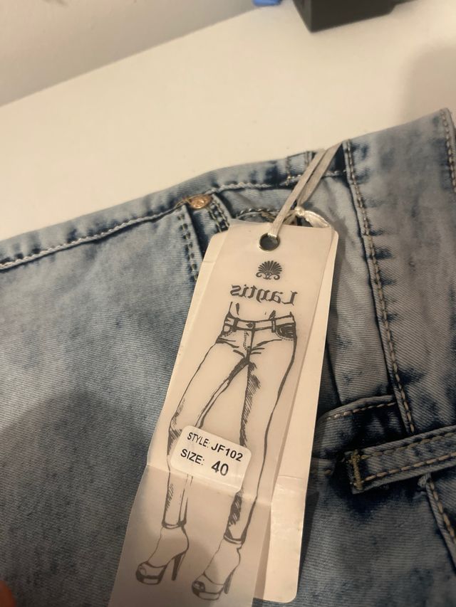 Jeans Layus Couleur Skinny - Azul