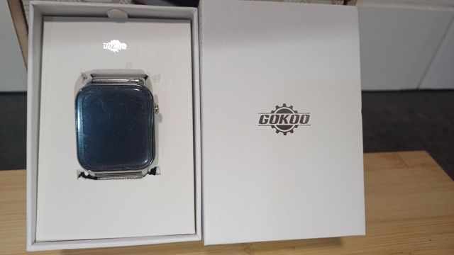 Smartwatch GOKOO plateado