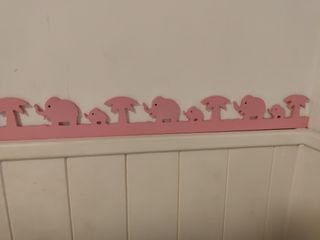 Cenefa elefantes Decoración infantil
