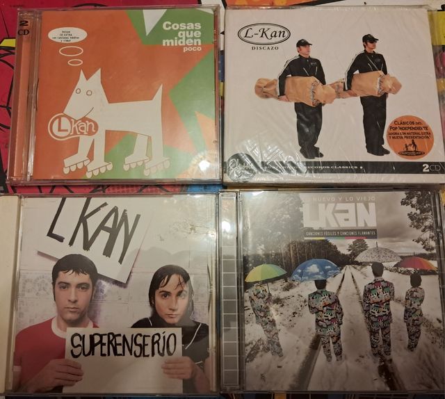 6 CDs L Kan - Pop Rock Nacional