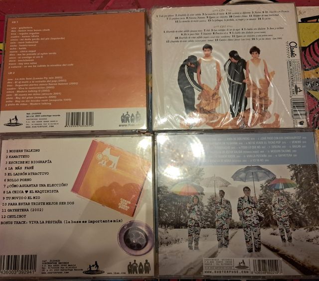 6 CDs L Kan - Pop Rock Nacional