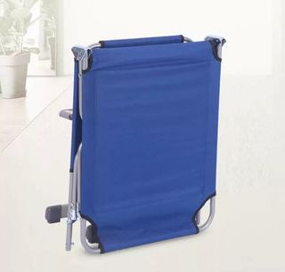 2 Tumbonas Playa con Toldo - Azul