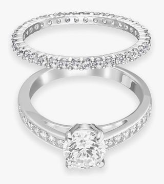 Anillo Attract Swarovski  Talla 58