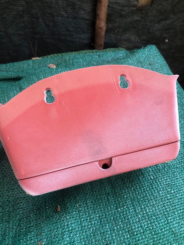 Maceta pared blanca - plástico