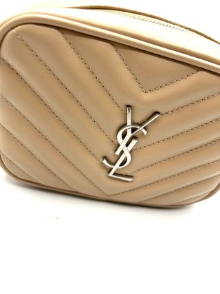 Riñonera Saint Laurent beige