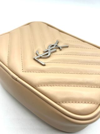 Riñonera Saint Laurent beige