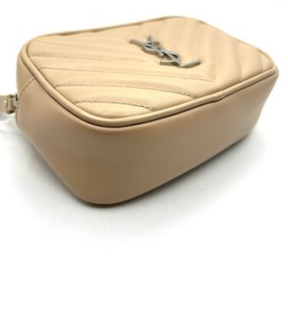 Riñonera Saint Laurent beige