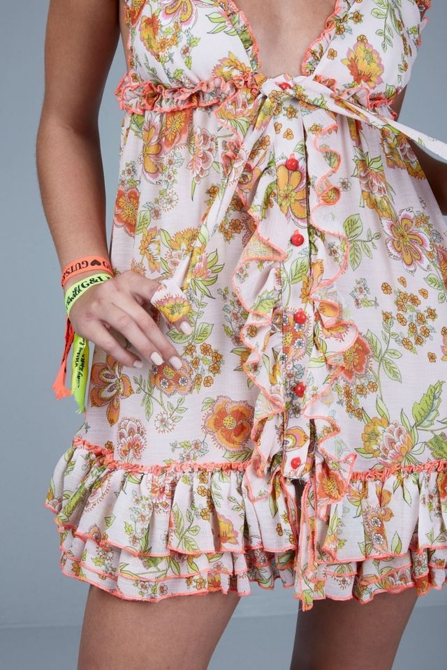 Vestido guts&love S nuevo neon