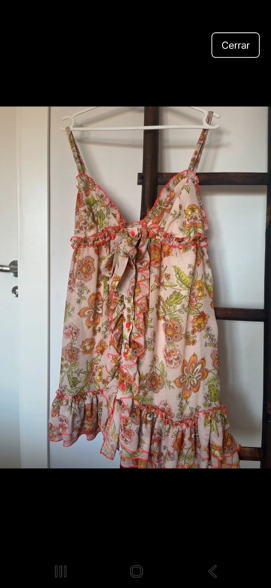 Vestido guts&love S nuevo neon