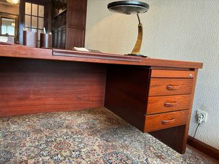 Mesa escritorio madera marrón