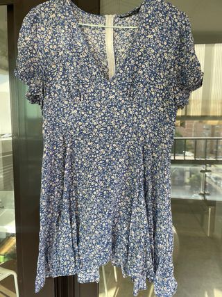 Mini Vestido flores talla S