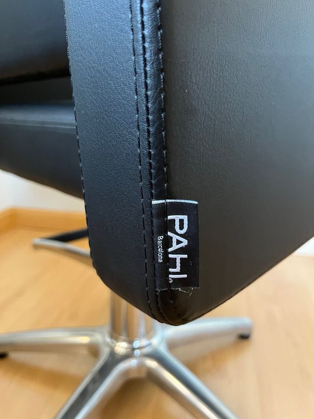 Sillón Peluquería Pahi Negro nuevo, sin usar