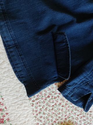 Chaqueta vaquera azul mujer