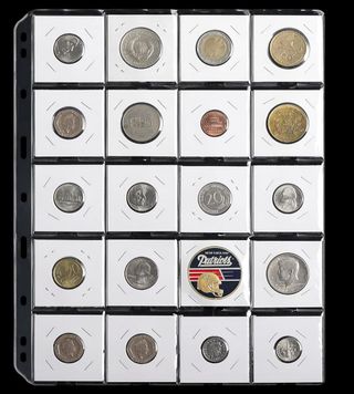 380 Clips de carton para monedas Uncle Paul