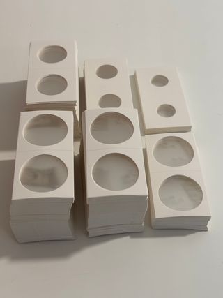 380 Clips de carton para monedas Uncle Paul