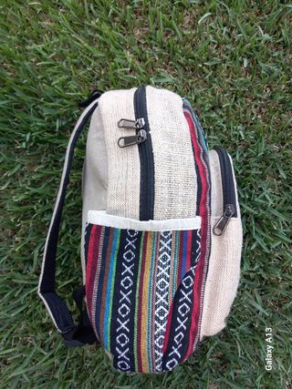 Mochila cáñamo tortuga