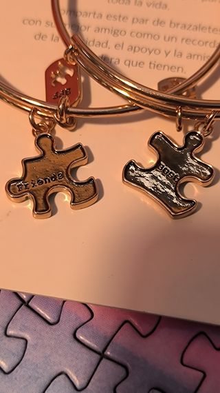 Pulseras Chrysalis mejores amigas.