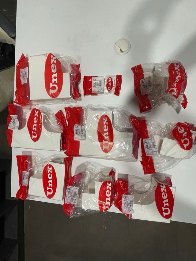 Canaleta Unex completa + accesorios