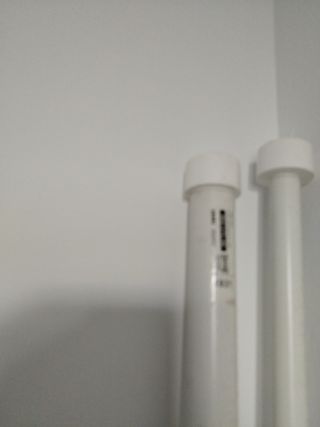 3 Barras para cortina IKEA blanco