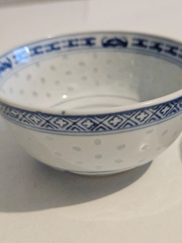 4 Ciotole Vintage Porcellana Cina