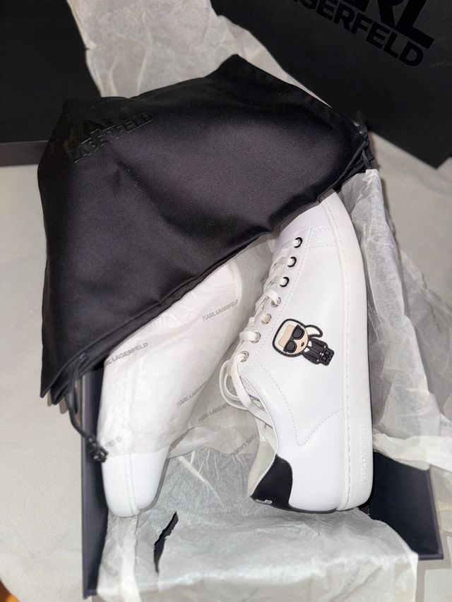 Karl Lagerfeld KUPSOLE II IKONIC LO LACE Zapatilla