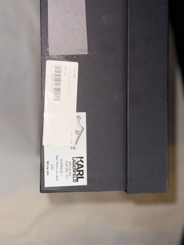Karl Lagerfeld KUPSOLE II IKONIC LO LACE Zapatilla