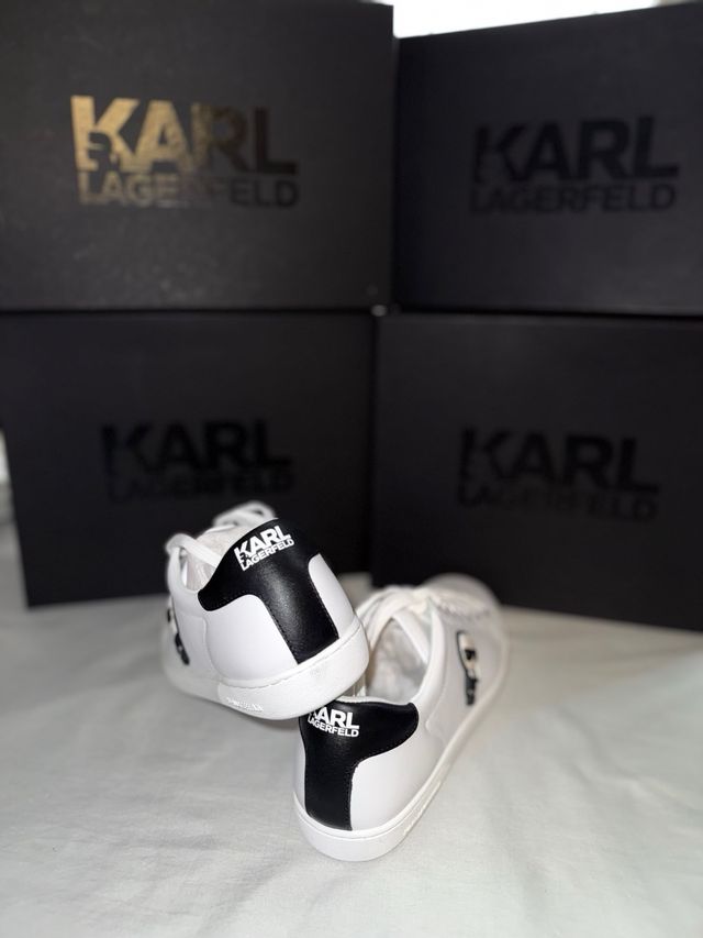 Karl Lagerfeld KUPSOLE II IKONIC LO LACE Zapatilla