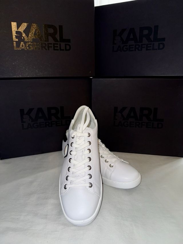 Karl Lagerfeld KUPSOLE II IKONIC LO LACE Zapatilla