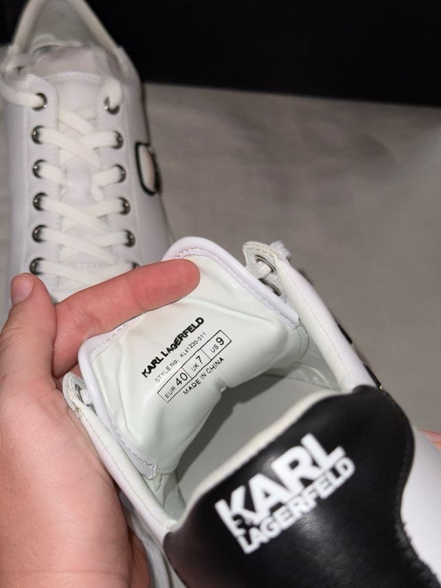 Karl Lagerfeld KUPSOLE II IKONIC LO LACE Zapatilla