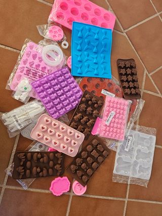 27 Moldes de silicona