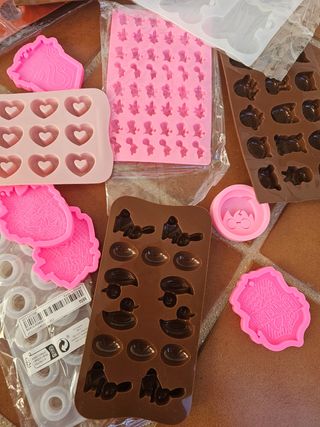 27 Moldes de silicona